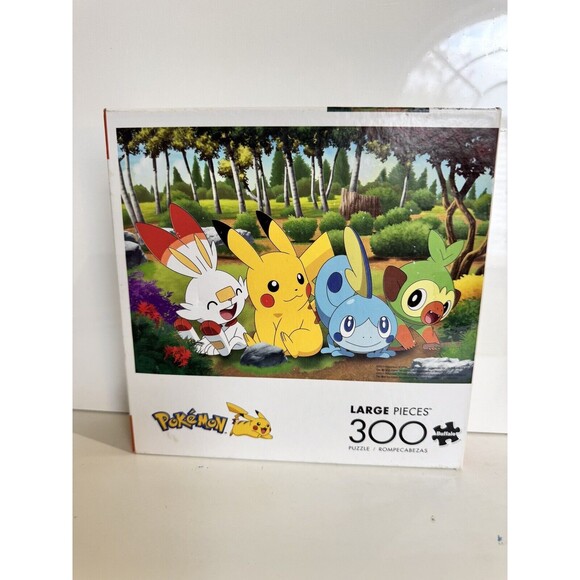 Pokemon Puzzle 300 Large Pieces New - Picture 1 of 5